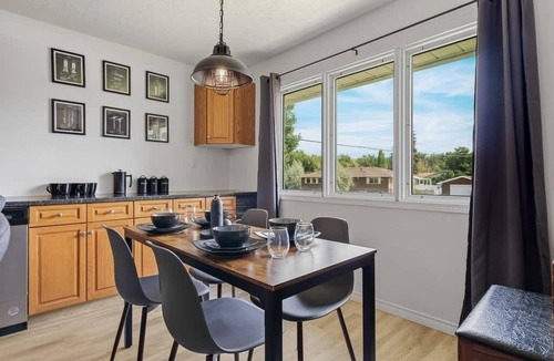 Drumheller House | Chic 4-bedroom, 2-bath home close to downtown and next to the river
