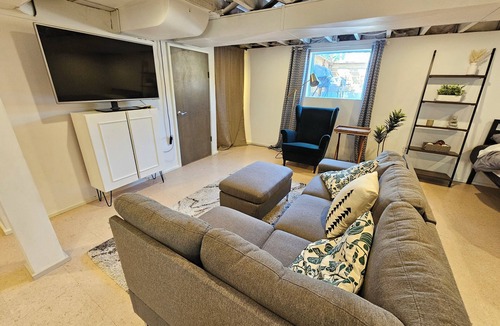 Judkins Park Apartment | Chic Basement in Seattle - Very Close to I-90