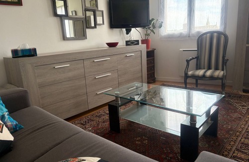 Sable-sur-Sarthe Apartment | Chic city center studio, parking - 2 guests