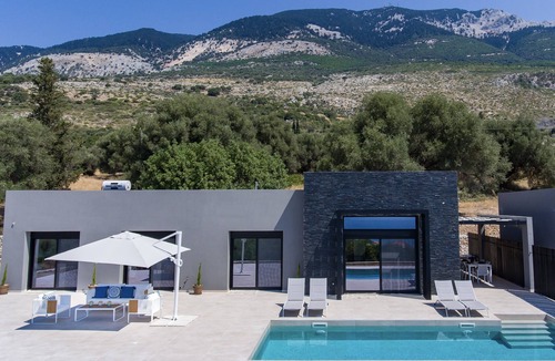 Lourdata Villa | Chic Contemporary 3 Bedroom Villa with stunning sea and mountain views