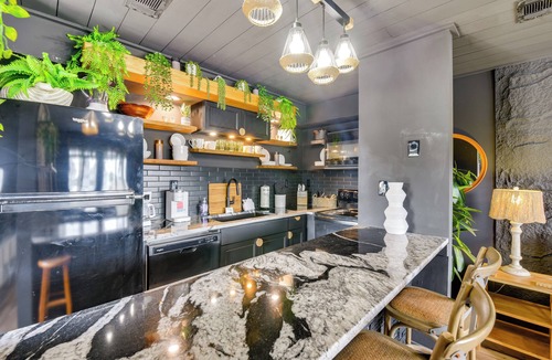 Holiday Beach Apartment | Chic & Elevated Decor: Beachfront PCB Gem w/Patio