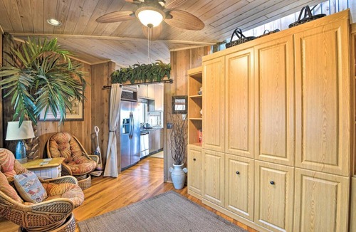 Flagler Beach House | Chic Home: Ocean Views, Hot Tub & Game Room!