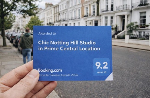 Pembridge Apartment | Chic Notting Hill Studio in Prime Central Location