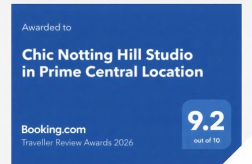 Pembridge Apartment | Chic Notting Hill Studio in Prime Central Location