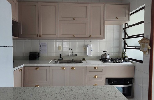 Coqueiros Apartment | Chic - Swimming pool - Barbecue - 80m to the beach!