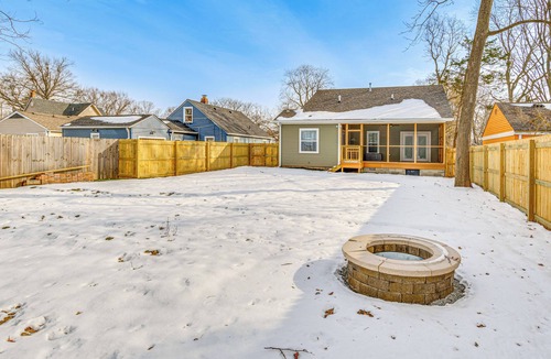 Indianapolis Cottage | Chic ‘SoBro Charmer’ w/ Covered Porch!