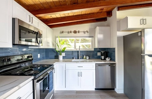 Normal Heights Condo | Chic Studio Suite, Serene Backyard in Heart of SD