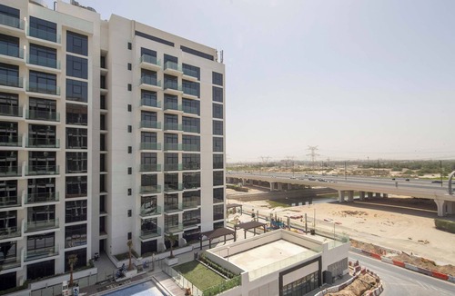 Nad Al Sheba Apartment | Chic Studio with Cozy Balcony in MBR City!