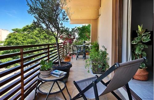 Kerameikos Apartment | Chic Studio With Rooftop Lounge Walk To Acropolis