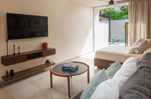 Tulum Hotel | Chic Studio with Swim-Up Pool Access