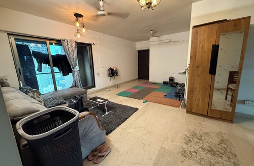 Jogeshwari West Apartment | Chic tower in enjoyable higher floor Mumbai view with fitness room, AC