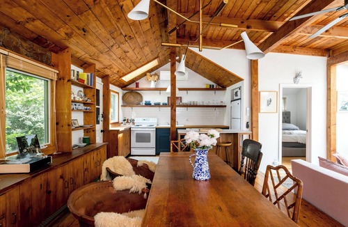 Bearsville Cottage | Chic two Cottage compound with pool and hot tub in a pastoral Woodstock setting.