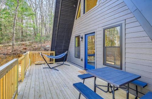 Wytheville House | Chimney Rocks Chalet' A-Frame w/Mtn Views