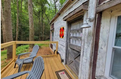 Suches Cottage | Chipmunk Chalet Tinyhome, nestled in the Chattahoochee National Forest w/hot tub