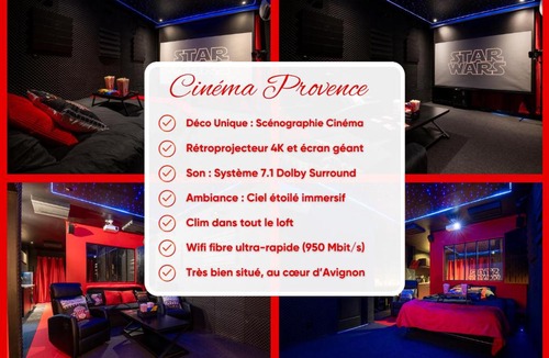Avignon City Centre Apartment | Cinéma Provence