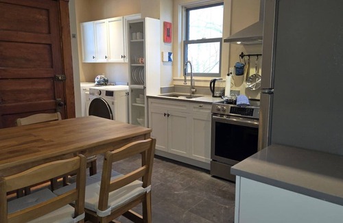 Neighborhood Nine Apartment | Classic charm with modern comforts near Harvard.