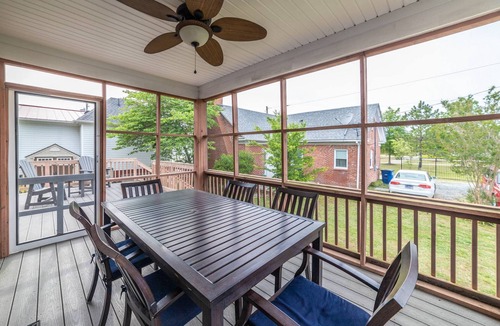 Cape Charles House | Classically Current Home on Park, Near Beach