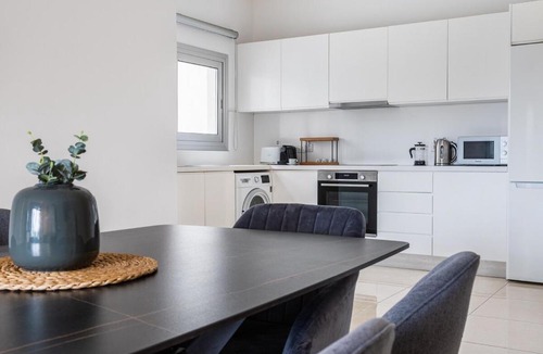 Acropolis Apartment | Classy 2BR Central Café Suite Strovolos