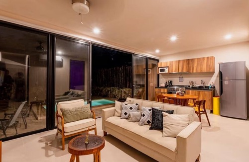 Tulum Apartment | Close to Cenotes & Train Private Pool 2bed Villa