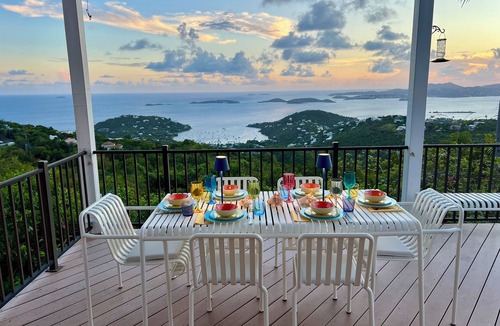 Estate Glucksberg and Grunwald Villa | Cloud Nine! Spectacular Sunsets, Privacy, Pool, Spa & AC- Near Town & Beaches!