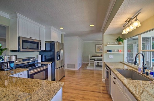 Indian Harbour Beach House | Coastal Getaway-Heated Pool-Walk to Beach