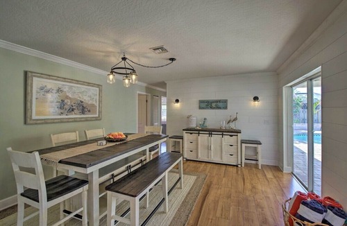 Indian Harbour Beach House | Coastal Getaway-Heated Pool-Walk to Beach