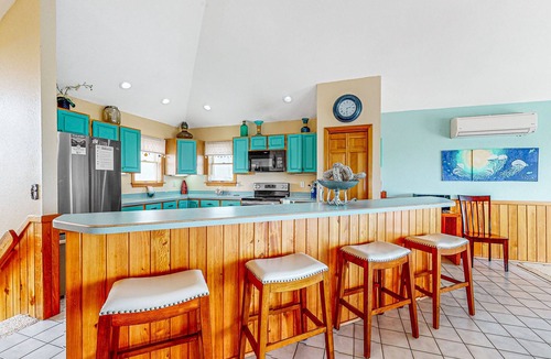 Waves House | Coastal home with private pool, game room, media lounge, oceanside deck