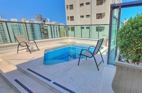 Barra Funda Apartment | Cobertura Duplex com Piscina - Praia Pitangueiras - Beach Host