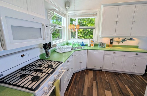 Green Turtle Cay House | Coco Palms - private beach Oasis on Coco Bay just steps from Sea Turtle preserve