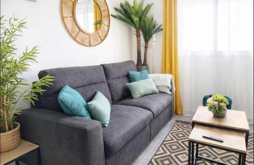 La Joliette Apartment | Cocon marseillais Silo balcon, clim & parking