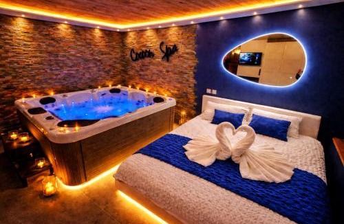 Holtzwihr Apartment | COCOON SPA-4 Pers-Jacuzzi-Parking-Jardin-Clim-Colmar