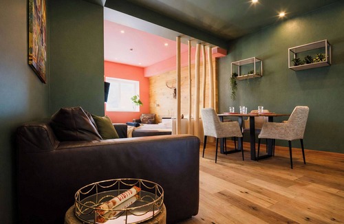 Kramsach Apartment | COLORGRAM – Colorful Loft with Terrace