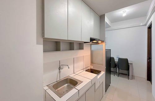 Surabaya Apartment | Combined Grey Toned 2Br Apartment At The City Square Surabaya