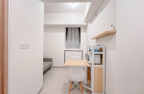 Makassar Apartment | Combined White Style 1Br (No Kitchen) Apartment Bandaraya - Tallasa City Makassar