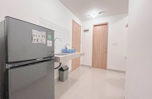 Makassar Apartment | Combined White Style 1Br (No Kitchen) Apartment Bandaraya - Tallasa City Makassar