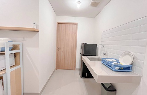 Makassar Apartment | Combined White Style 1Br (No Kitchen) Apartment Bandaraya - Tallasa City Makassar