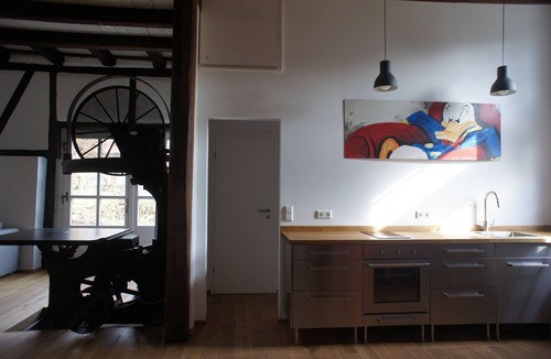 Kirchberg an der Murr Apartment | Comfortable apartment (loft) furnished with garden - CO2 neutral - WiFi included