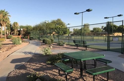 East Mesa House | Comfortable 2 Br/2 Bath home in a secure 55+ community