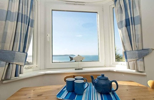 Mortehoe Cottage | Comfortable 3 bed house with gorgeous sea views and outside terrace space.