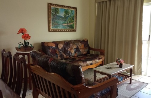 Vila Nova Apartment | Comfortable and practical 3 bedroom apartment (2 Suites) one block from Praia do Forte