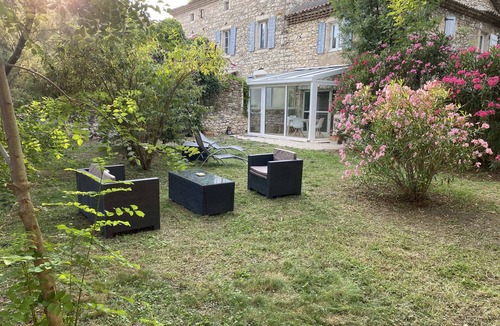 Marsanne Apartment | Comfortable apartment in Drôme Provençale. Private green space.