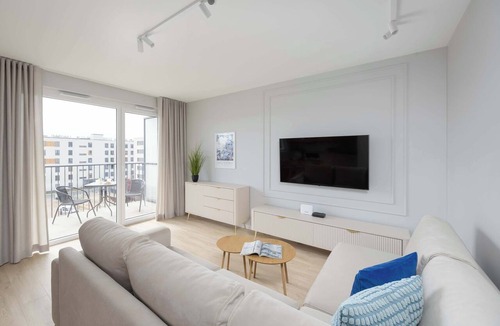 Praga Poludnie Apartment | Comfortable Apartment for 6 Persons | Parking | Balcony