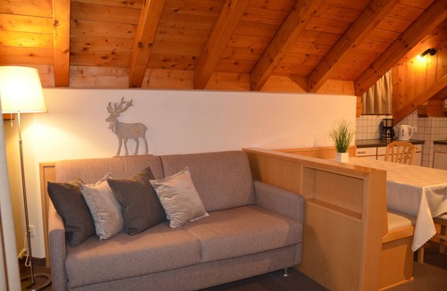 Ortisei Apartment | Comfortable attic room with panoramic view & balcony - free Wi-Fi