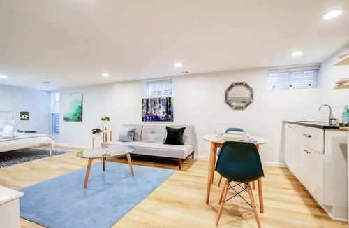 Crestwood Apartment | ✧ Comfortable & Clean ✧ Private Studio in Serene DC Neighborhood with Responsive & Friendly Host ✧