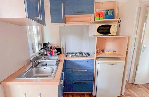 Vendays-Montalivet House | Comfortable mobile home for 4 people | pets welcome #Medoc#CHM#Monta