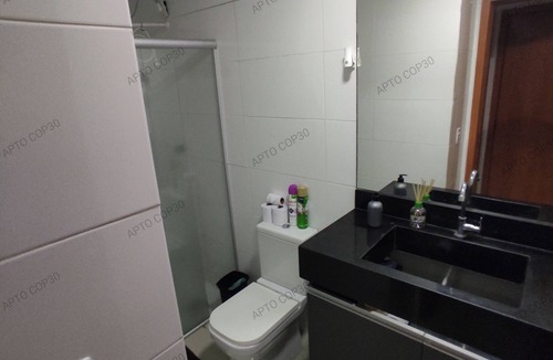 Cremacao Apartment | Comfortable, fully equipped 3-bedroom apartment with garage and 24-hour security.