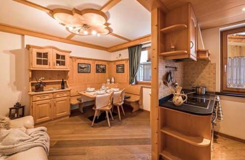 Campitello di Fassa Apartment | Comfortable Apartment “Eurochalet- M1” close to the Ski Lifts with Mountain View, Wi-Fi & Balcony; Parking Available
