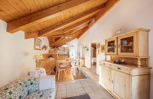 Campitello di Fassa Apartment | Comfortable Apartment “Eurochalet- S2” close to the Ski Lifts with Mountain View, Wi-Fi & Balcony; Parking Available