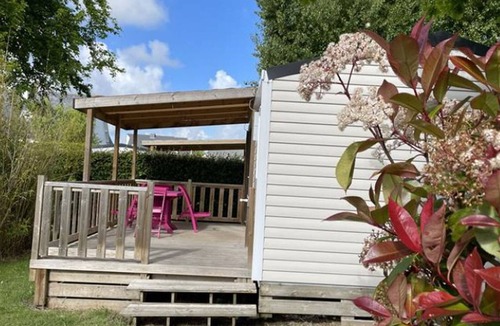 Saint-Lunaire House | Comfortable mobile home with terrace in Saint-Lunaire