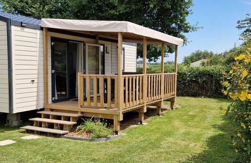 Pordic House | Comfortable mobile home with terrace in Pordic